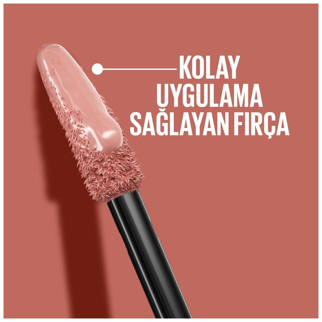 Maybelline New York Super Stay Vinyl Ink Liquid Lipstick - Long-Lasting Glossy Lip Color, Smudge-Proof & Non-Sticky Formula