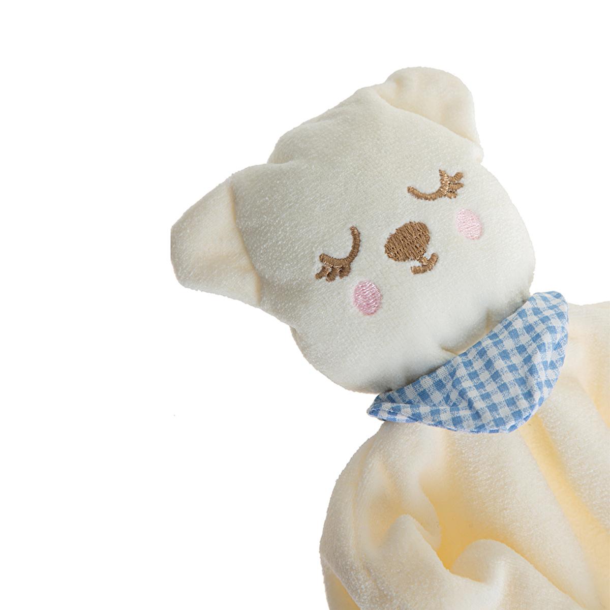 Babyjem Soft Teething Toy and Sleep Companion for Infants - Machine Washable, 0-18 Months, Cotton-Polyester