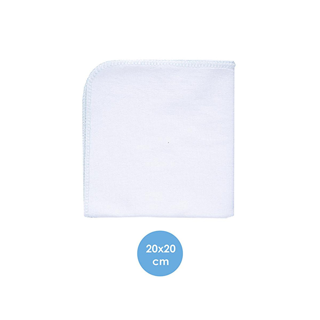 Babyjem Baby Bib - 10 Pack Soft Cotton Face Cloths for Newborns - Gentle, Absorbent, and Portable Baby Essentials