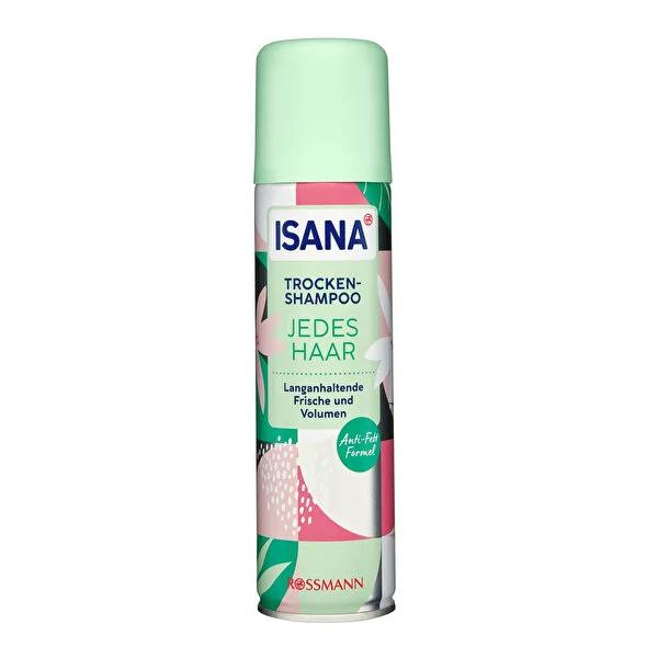 Isana Sulfate-Free Dry Shampoo for Normal and Oily Hair - 6.76 fl oz, Convenient Hair Refresh