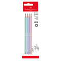 Faber Castell Pastel Pencils HB 4-Pack - Artist Grade Drawing Pencils for Writing & Art