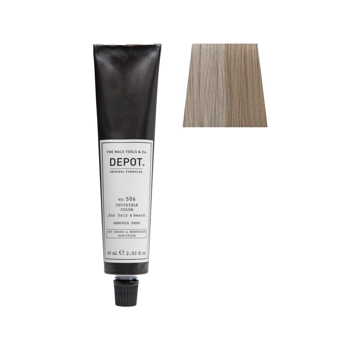 Depot No. 506 Invisible Colour Natural Titanium Hair Dye 60 ml
