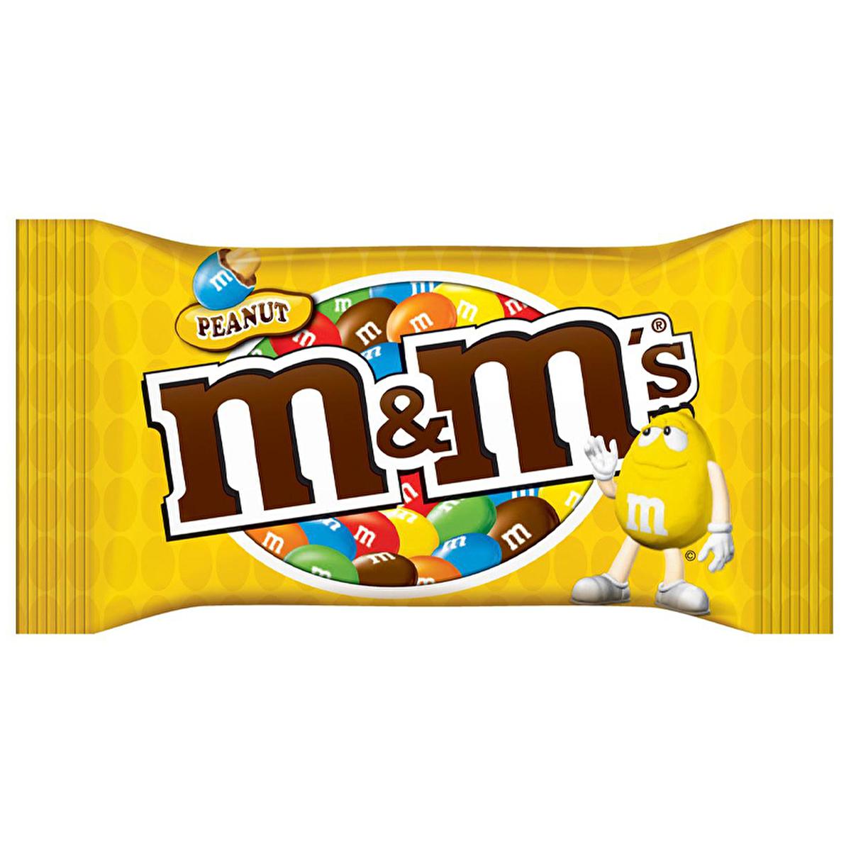 M&M's Peanut Chocolate Candy Snack: Enjoy the Classic Peanut Chocolate Treat On-the-Go