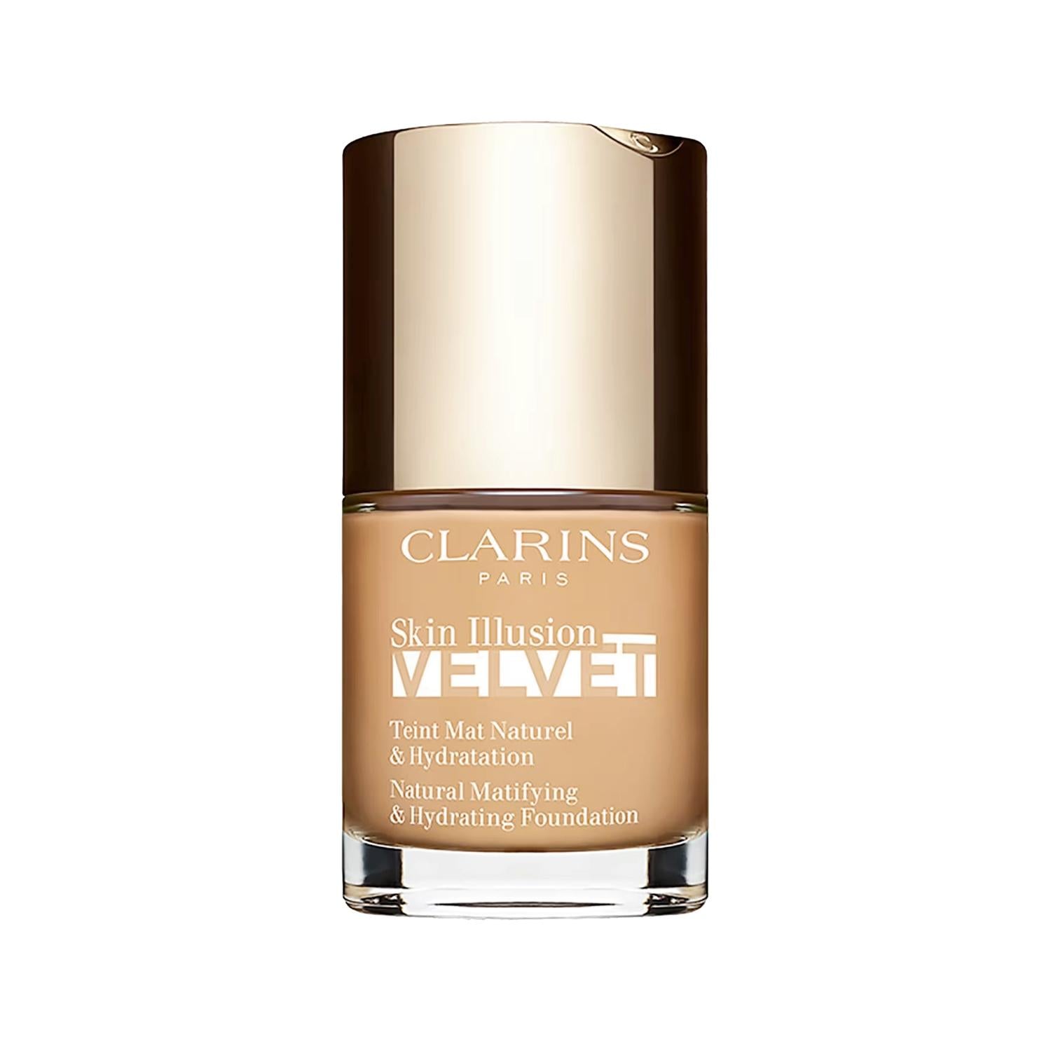 Clarins Skin Illusion Velvet Foundation 107C Beige 30 ml