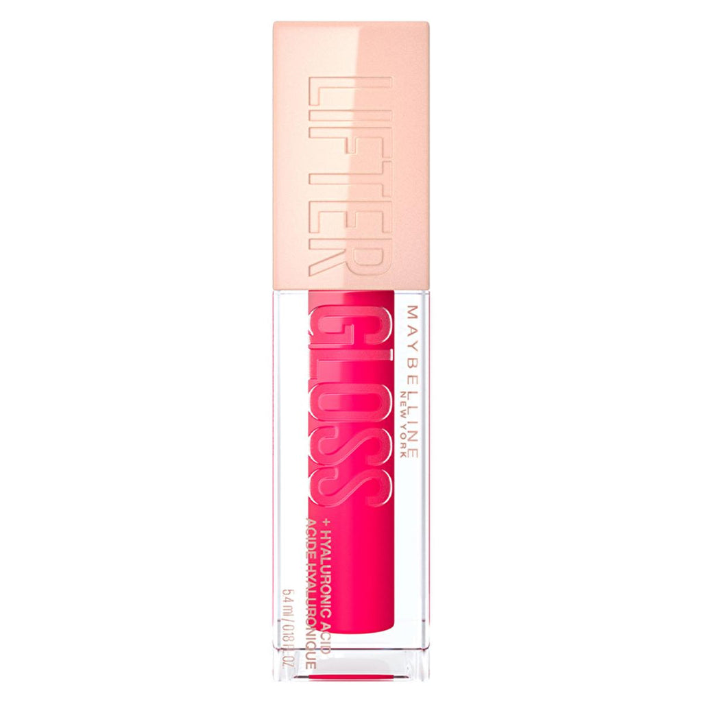 Maybelline Lifter Gloss - Moisturizing & Lifting Lip Gloss with Hyaluronic Acid, Non-Sticky Formula