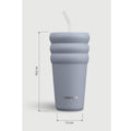 Stevig Bubble Stainless Steel Thermos in Zen Blue 600 ml