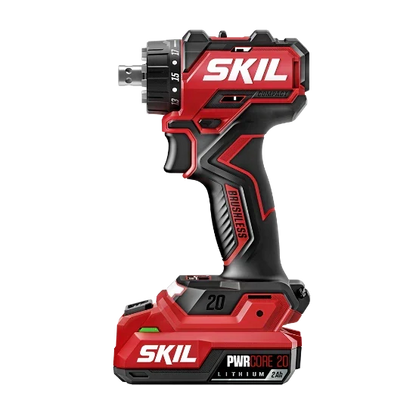 SKIL QD6293B-10 20V Installation Drill Kit with 4 Attachments, 20V 2.0Ah USB-C Battery and 45W PD Charger