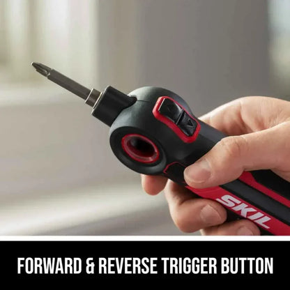 SKIL SD5619-02 Rechargeable Screwdriver w/ 28 Bits