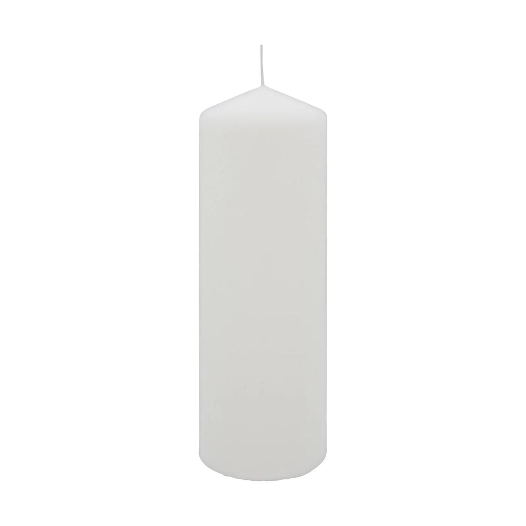 Rubin Licht White Pillar Candle for Home Decor 200x70 mm