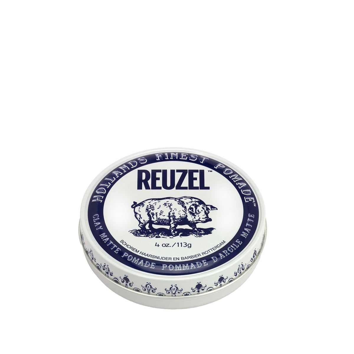 Reuzel Clay Matte Pomade for Men - Strong Hold, Matte Finish Hair Styling Product