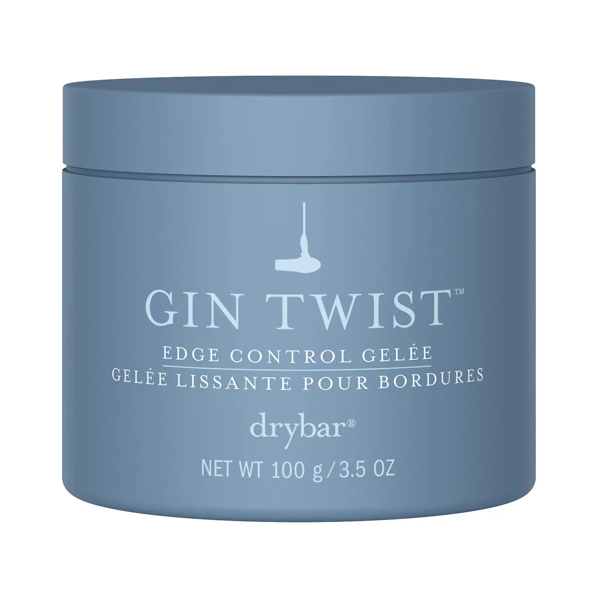 Gin Twist Edge Control GelŽe - Strengthening, Nourishing Hair Styling Product for Curly Hair, Cruelty-Free & Sulfate-Free