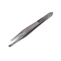 Nascita Chrome Slant Tip Tweezers for Precise Grooming