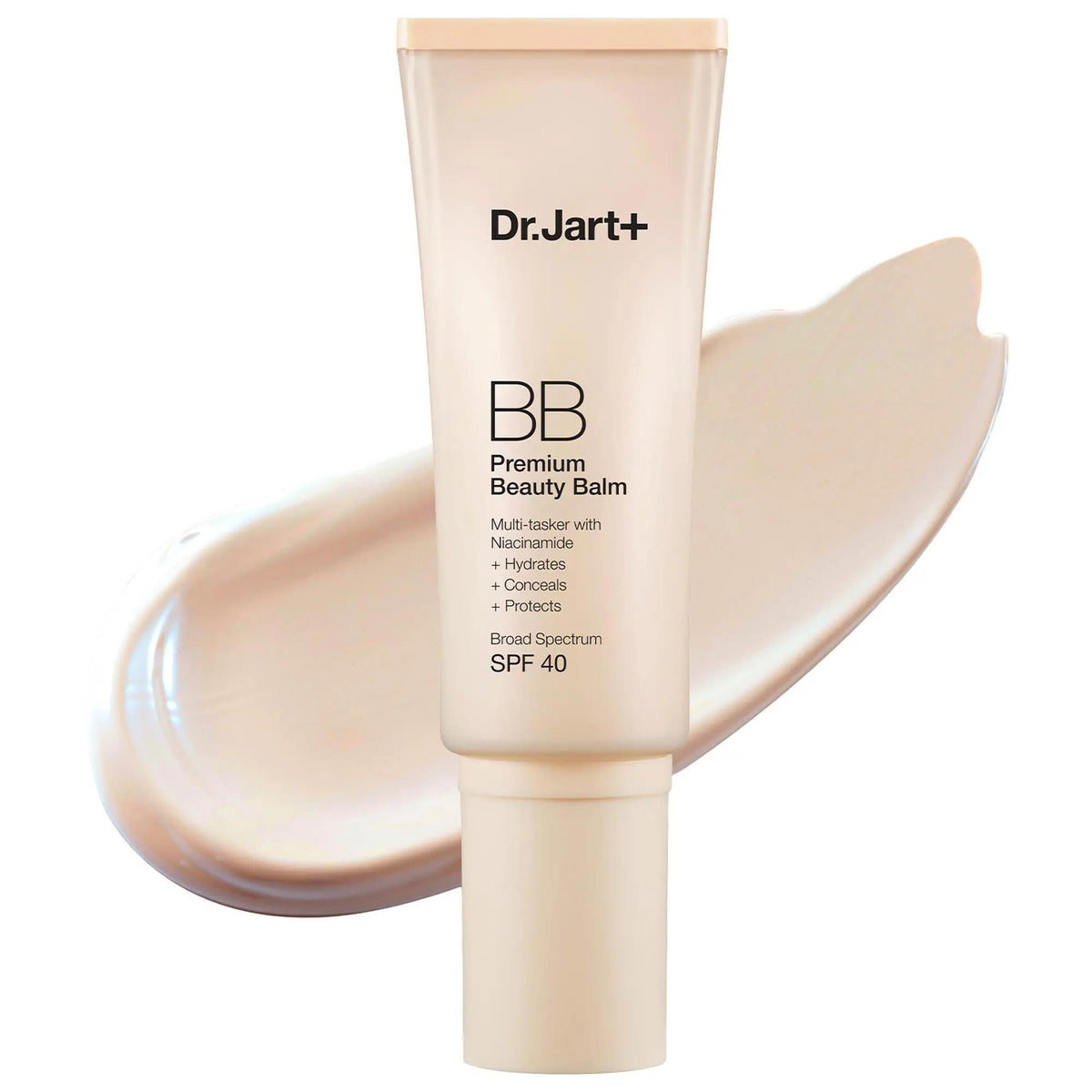 Premium Tinted Moisturizer with Niacinamide and SPF 40 - Korean Beauty BB Cream for Sensitive Skin