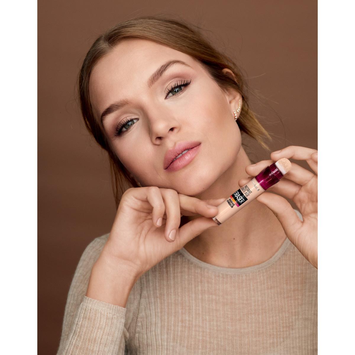 Maybelline Instant Anti Age Eraser Concealer - High Coverage Anti-Aging Makeup for Flawless Skin