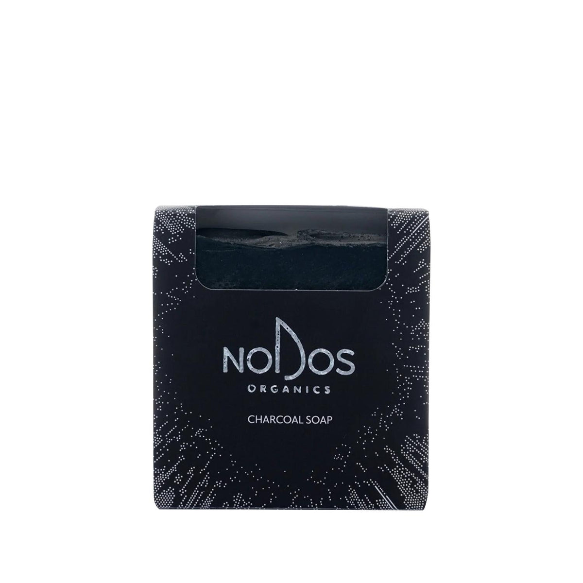 Nodos Organics Charcoal Soap - Natural Detoxifying Soap for Acne-Prone Skin, 90g