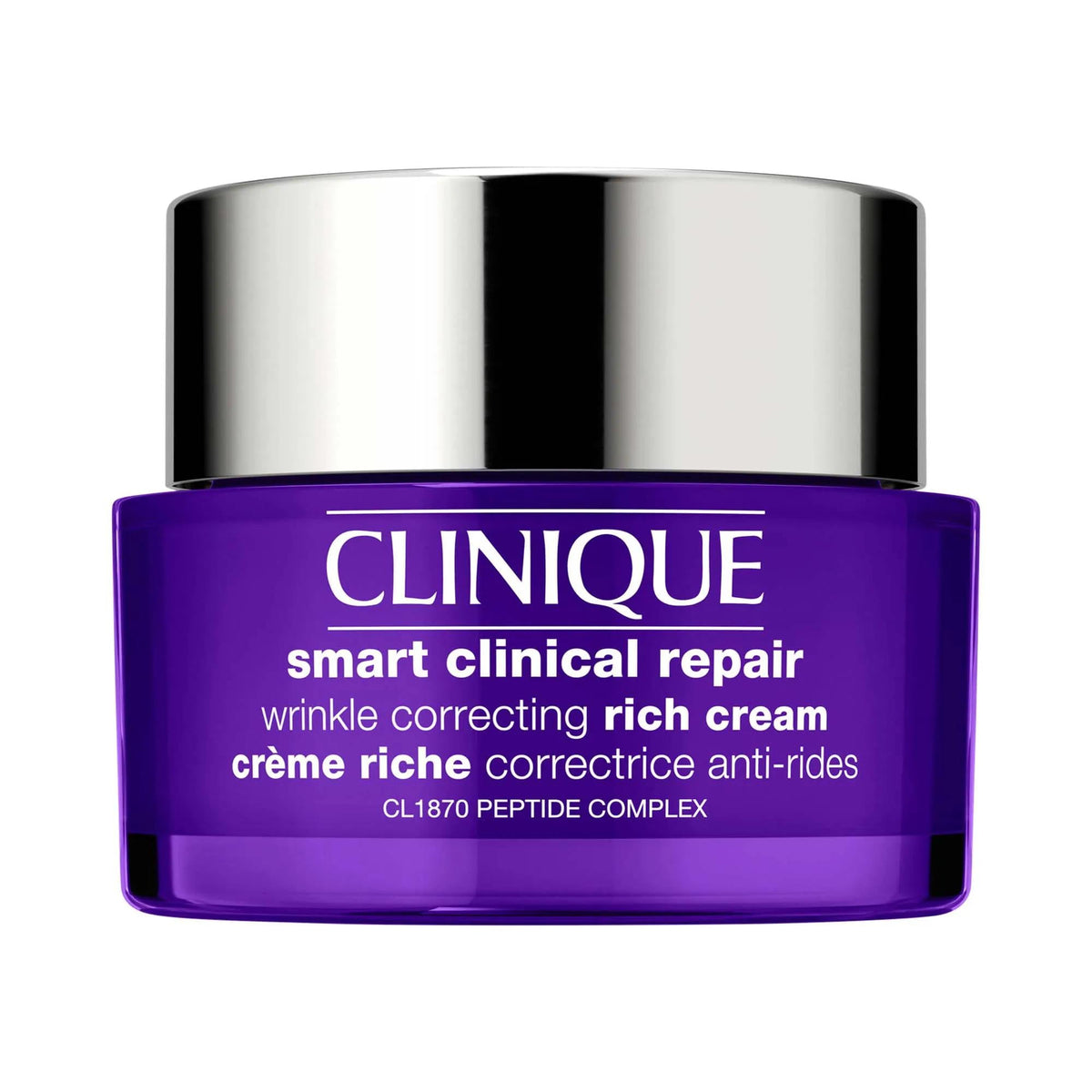 Smart Clinical Repair Anti-Aging Face Cream - Wrinkle Correcting Rich Cream for Dry Skin, with Peptide Complex & Hyaluronic Acid