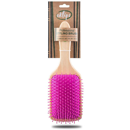Eklips Natural Hair Brush ZC9210B for Gentle Detangling