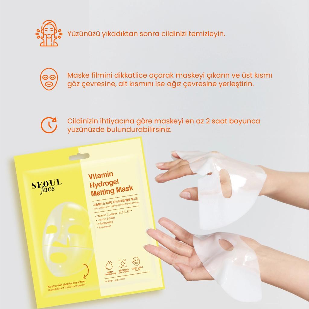 Dermal Vitamin Hydrogel Melting Face Mask 34g