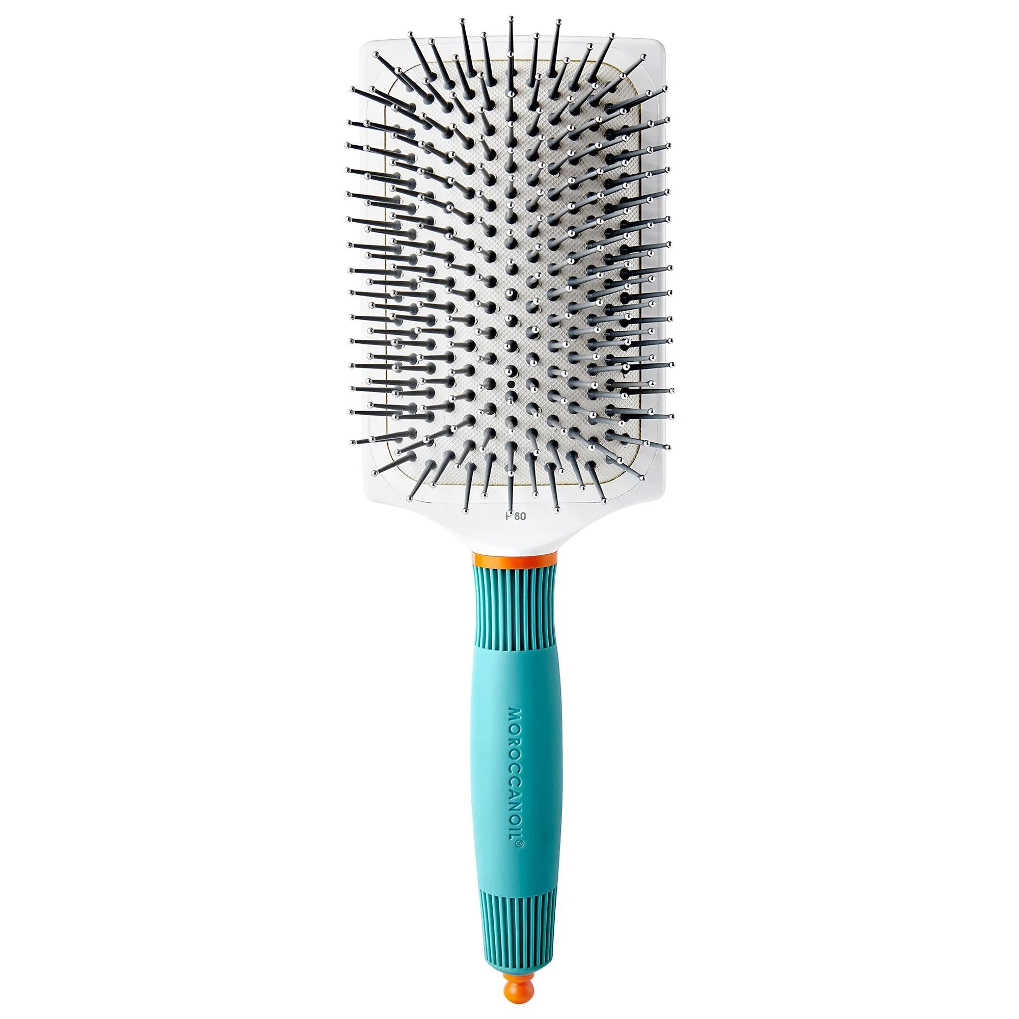 Ceramic Paddle Brush by [Brand Name] - Ionic Hair Brush for Detangling, Smoothing, and Styling Hair