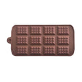 Lia Silicone Chocolate Mold - Mini Tablet MNT-12 by Lia - Flexible, Reusable, Non-Stick Chocolate Shaping Tool