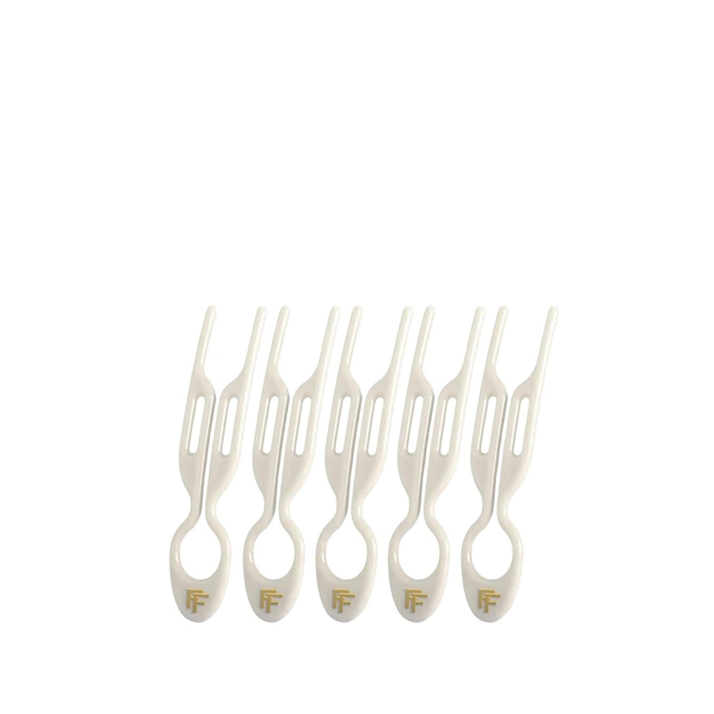 Fiona Franchimon No. 1 Hairpin Cream White 5 Pack