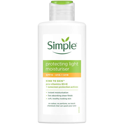 Simple SPF 15 Hydrating Moisturizer for Sensitive Skin 125 ml