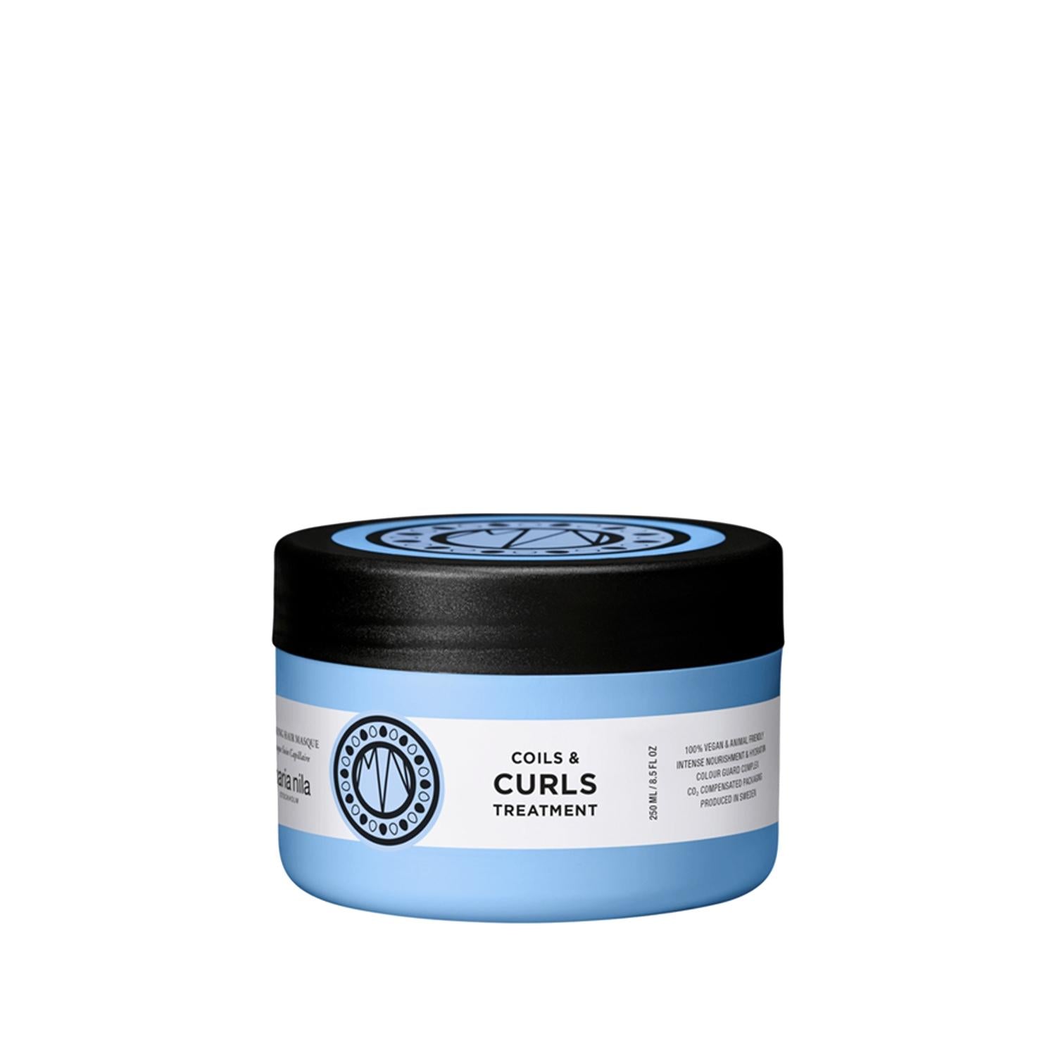 Maria Nila Coils And Curls Treatment Mask - 250ml Curl Enhancing Hair Care for Curly Hair