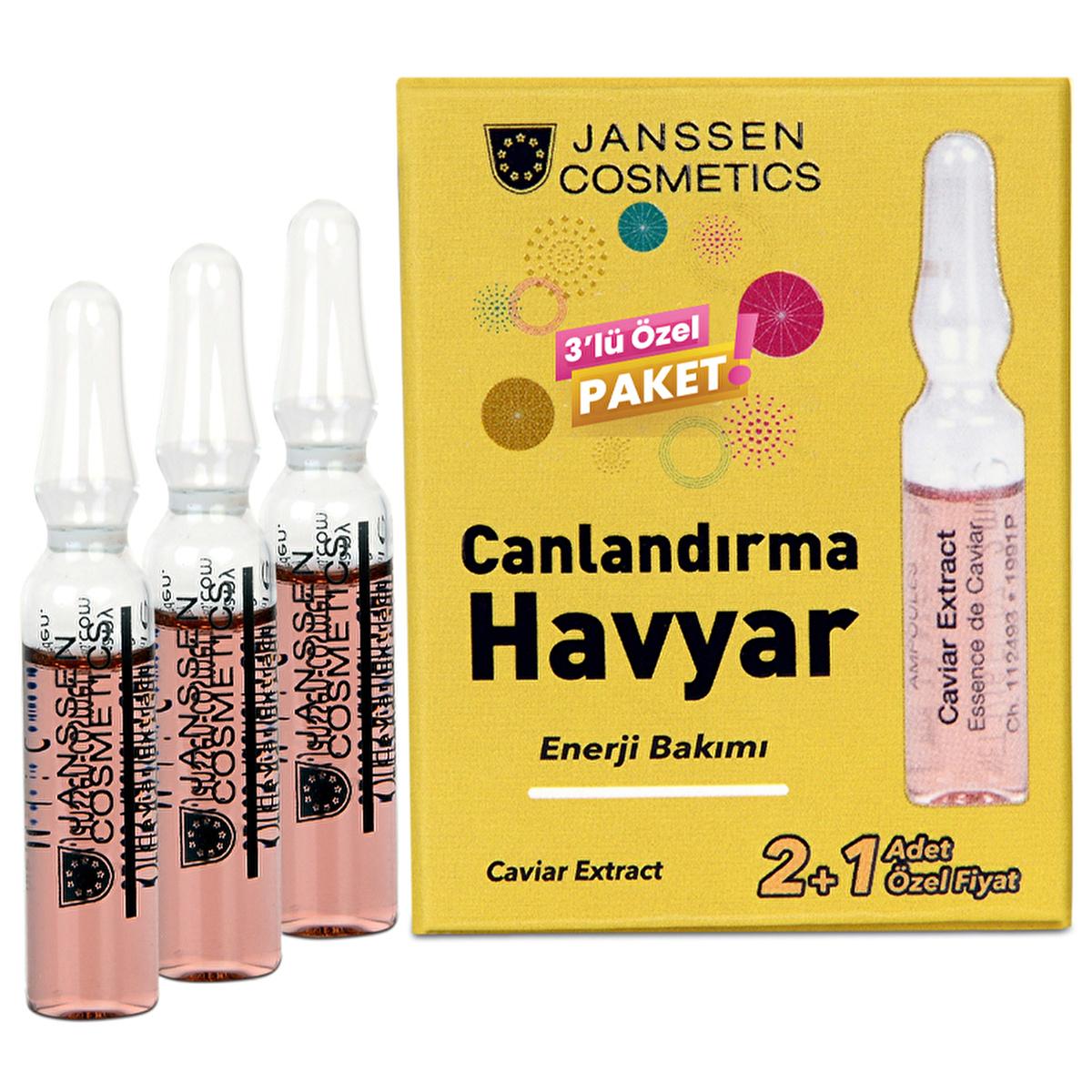 Janssen Cosmetics Anti-Aging Facial Ampoule with Caviar Extract & Hyaluronic Acid