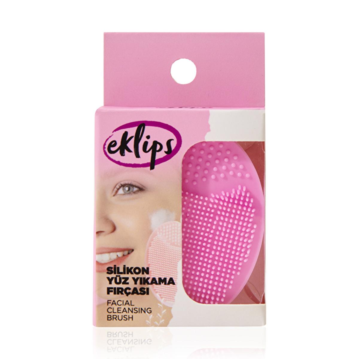 Eklips Silicone Face Cleansing Brush - Gentle Silikon Facial Brush for Daily Makeup Removal & Skin Care, Perfect for Sensitive Skin