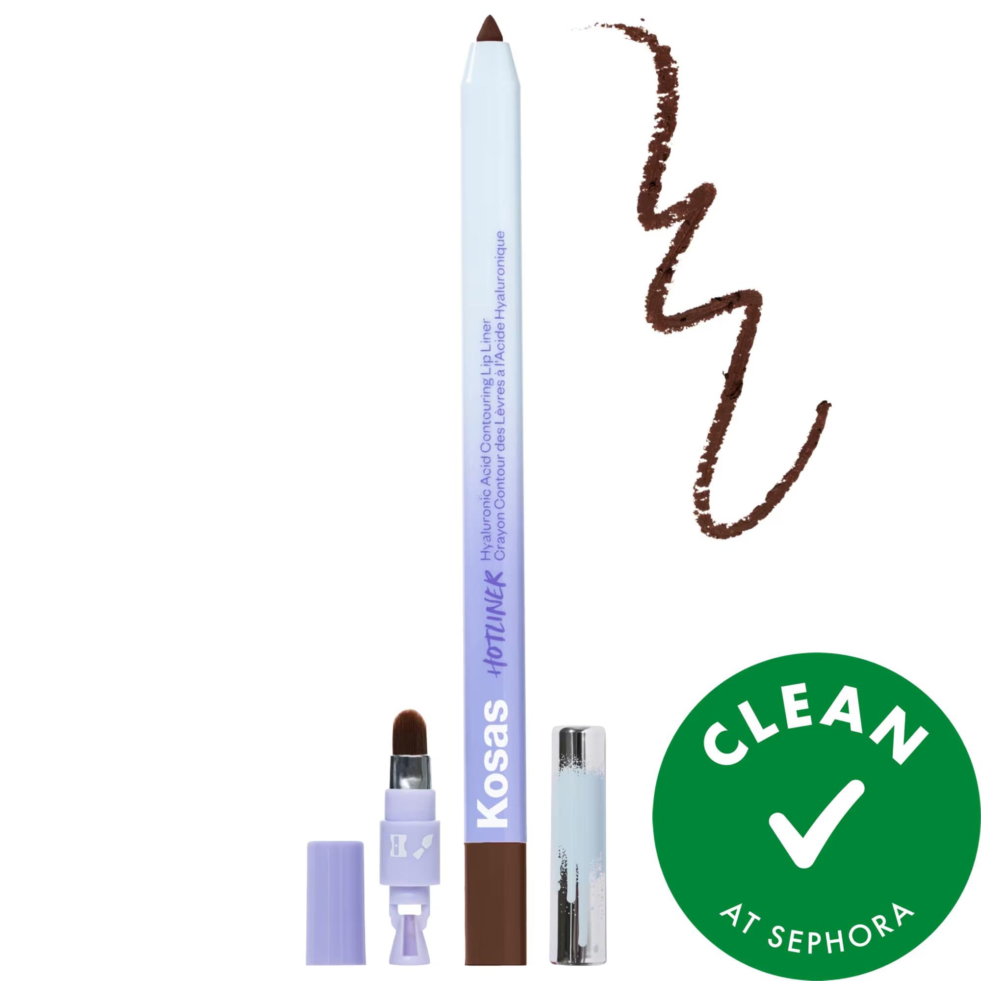 Hotliner Hyaluronic Acid Contouring Lip Liner - Long-Wearing, Hydrating, Vegan Lip Care