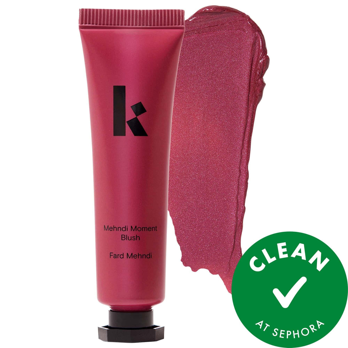 Mehndi Moment Radiant Cream Blush: Long-Lasting, Buildable Color with Amla & Hibiscus - Vegan & Cruelty-Free Formula
