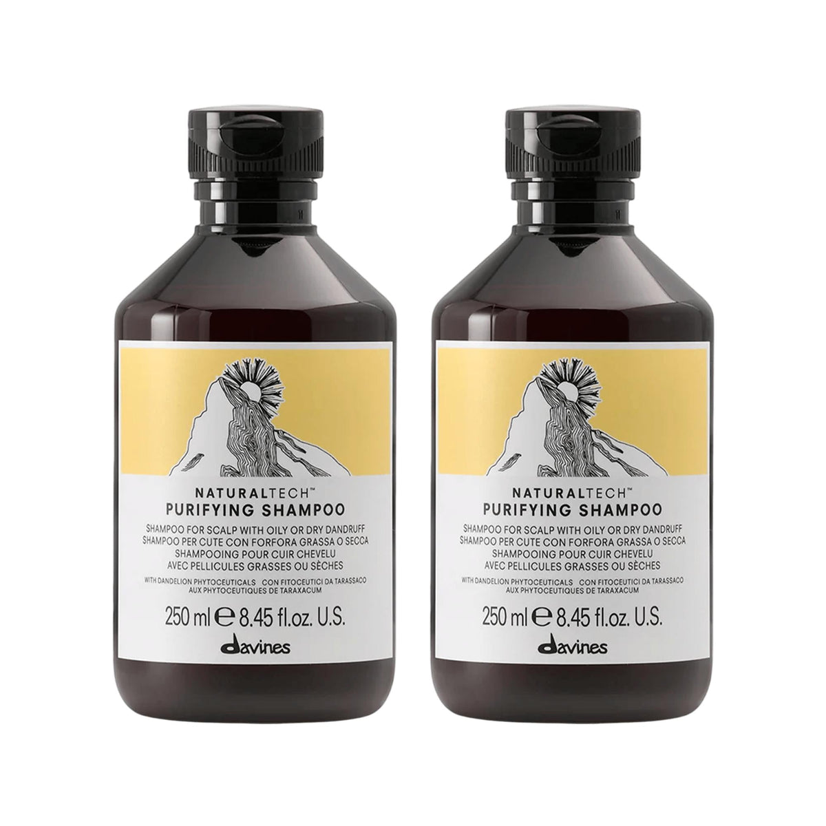 Davines Purifying Anti-Dandruff Shampoo for Flaky Scalp 250 ml