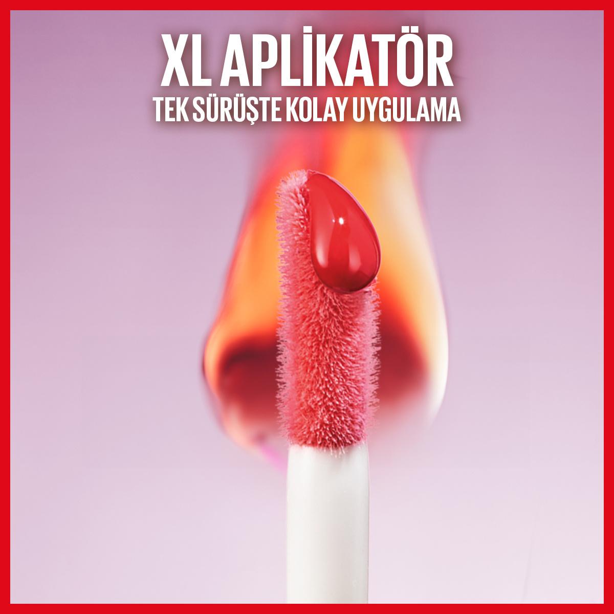 Maybelline New York Lifter Plump Lip Gloss 006 Hot Chili - Instantly Plumps Lips, Long-Lasting Effect, Non-Sticky