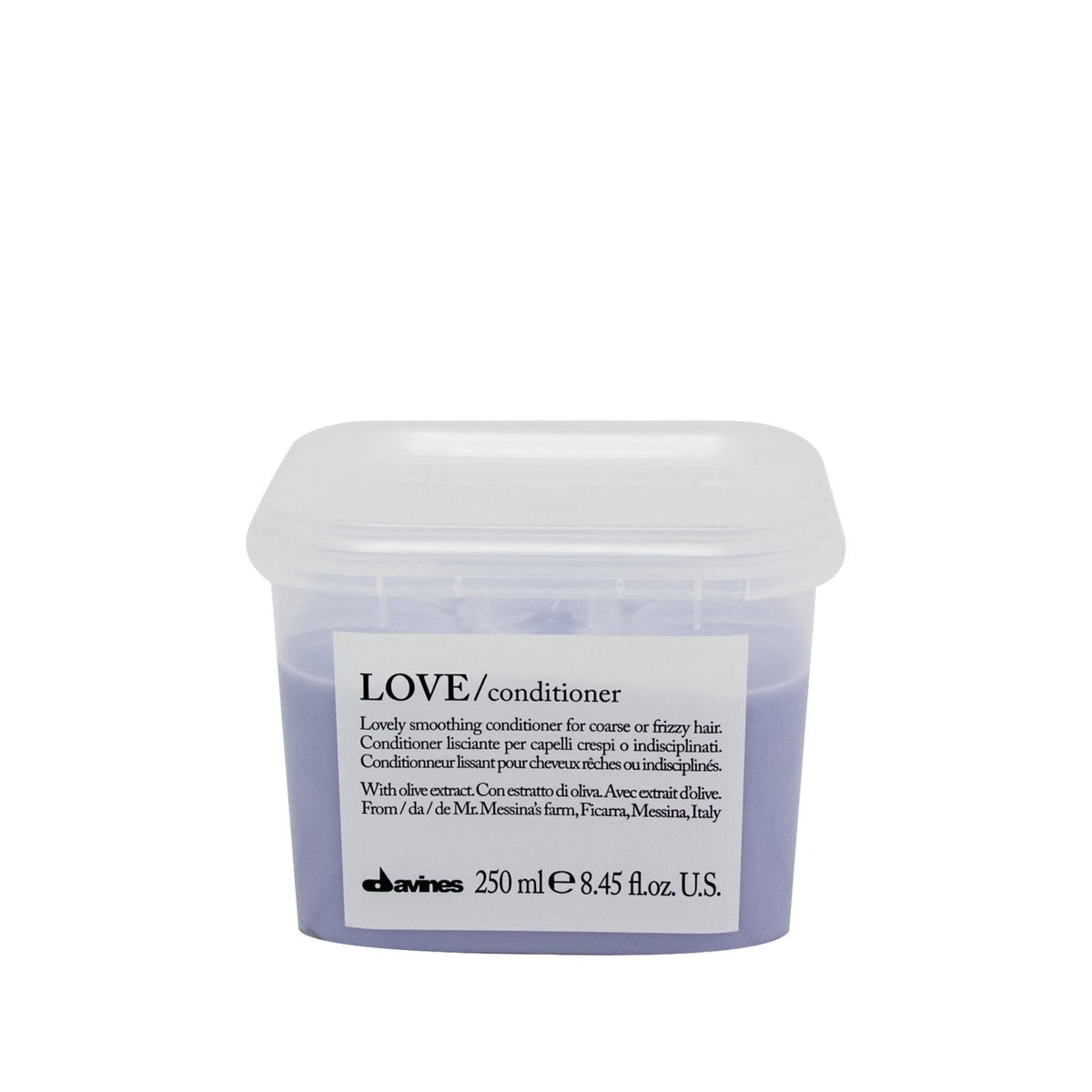 Davines Smoothing Hair Care Cream 250ml - Nourishing & Smoothing Properties for Frizzy Hair