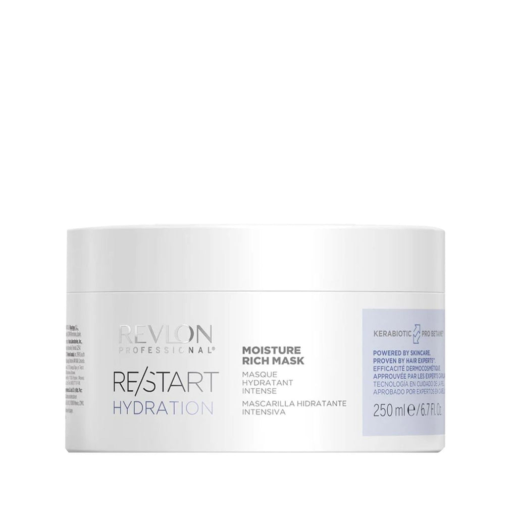 Revlon Restart Hydration Hair Mask 250ml - Moisturizing Hair Care for Dry or Damaged Hair