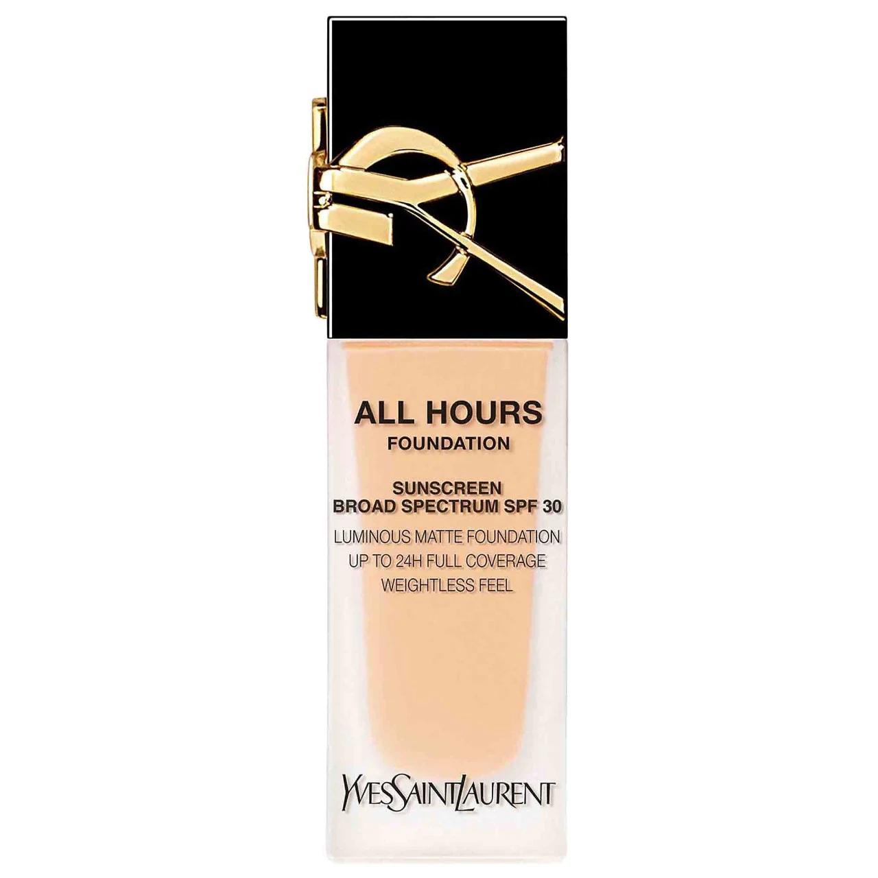 All Hours - Longwear Liquid Foundation with Hyaluronic Acid & SPF 30 for Flawless Matte Finish