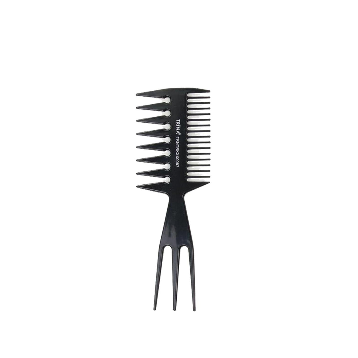 Trina Professional ABS Comb TRNTRKXX0087 - Professional Hair Comb for Styling & Grooming