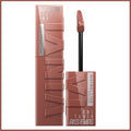 Maybelline New York Super Stay Vinyl Ink Liquid Lipstick - 120 Punchy, Long-Lasting Lip Gloss for Vibrant Color