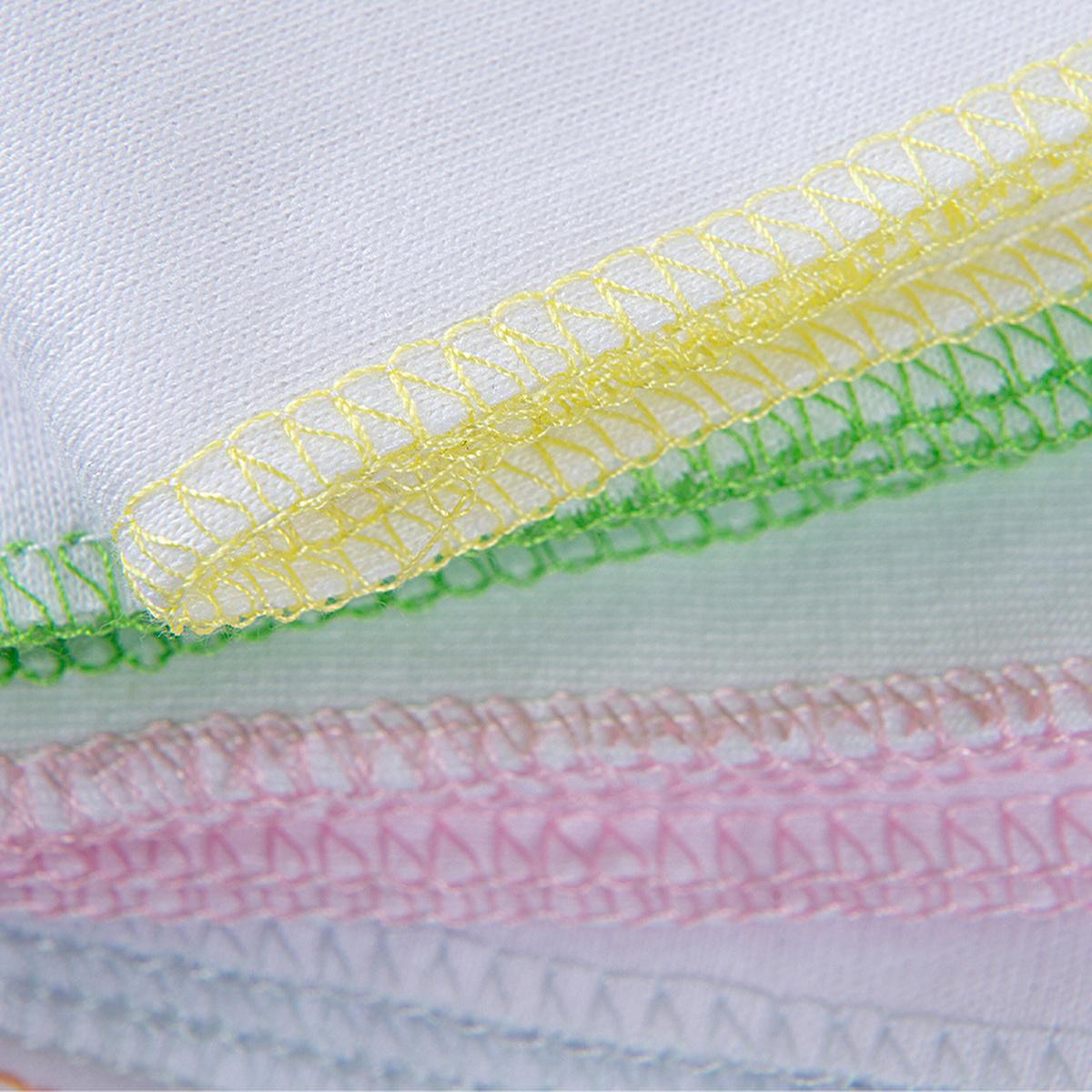 Babyjem Baby Bib - 10 Pack Soft Cotton Face Cloths for Newborns - Gentle, Absorbent, and Portable Baby Essentials