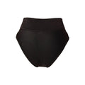 Pedkini Black High Waisted Period Swimwear Bikini Bottom: Leakproof Protection for Worry-Free Swimming During Menstruation