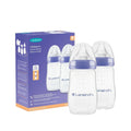 Lansinoh Baby Bottle with NaturalWave Nipple - 240ml, BPA-Free, Easy Clean Design