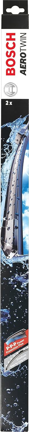 Bosch Aerotwin A523S Front Windshield Wiper Blades - Set of 2, 650mm + 450mm (26 in. + 18 in.) (3397007523)