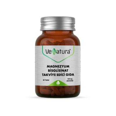 VeNatura Magnesium Bisglycinate Dietary Supplement - 60 Capsules, Gluten-Free, Supports Overall Health