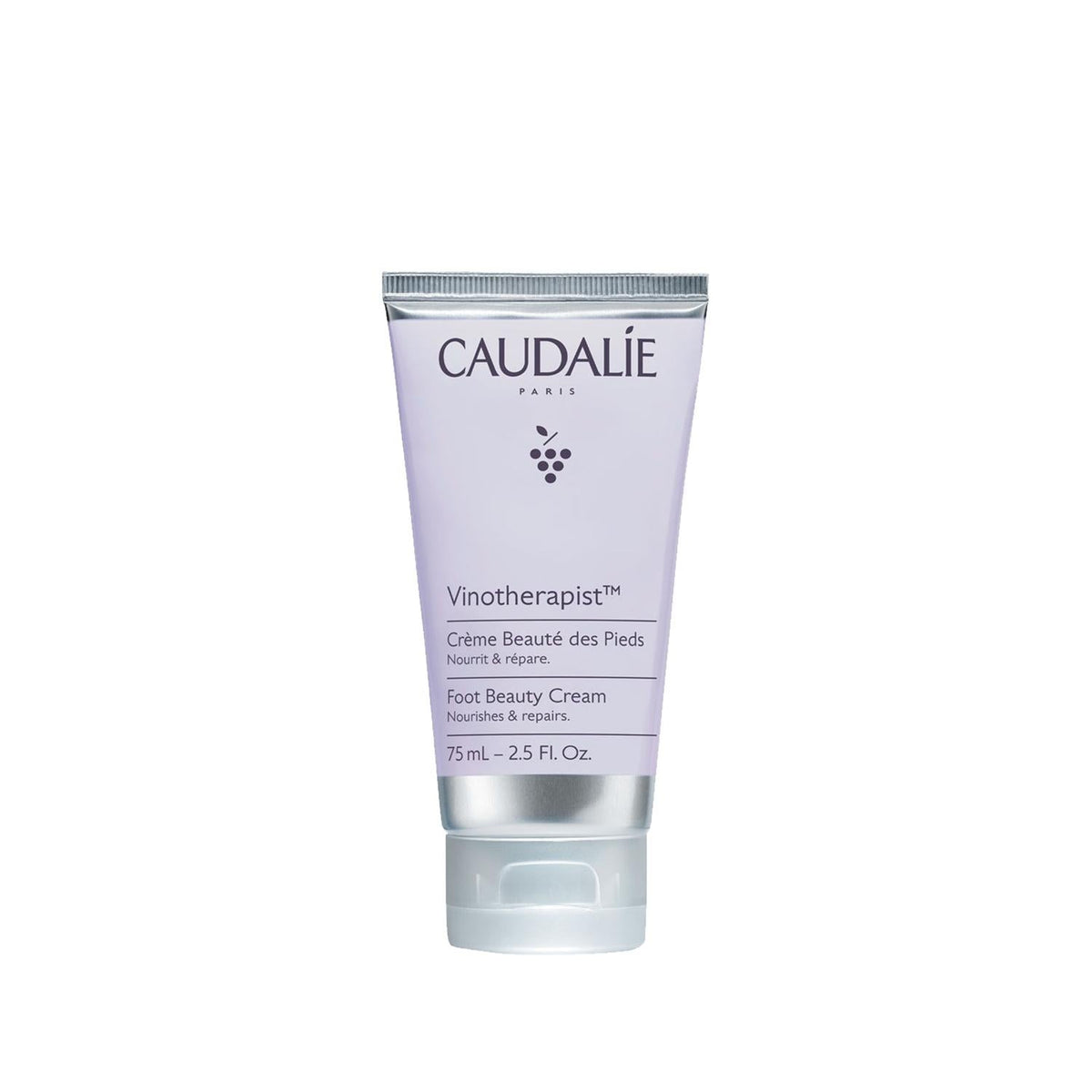 Caudalie Vinotherapist Foot Beauty Cream - Luxurious Moisturizing Foot Care for Dry Skin, 75ml