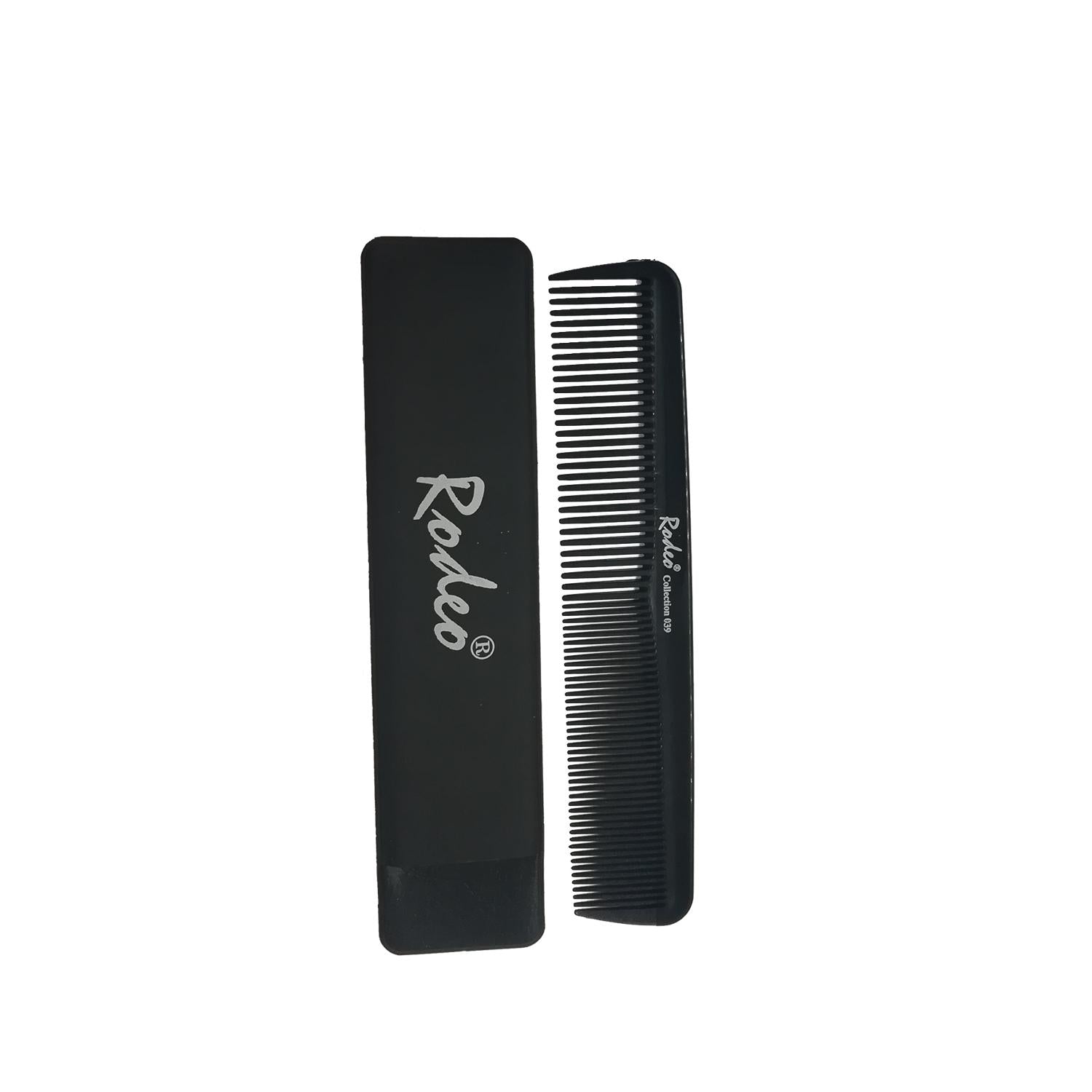 Rodeo Anti-Static Comb 039 - Reduce Frizz, Static Hair Control for Dry Damaged Hair