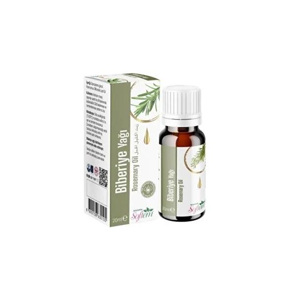 Softem Rosemary Essential Oil - 20ml Natural Aromatherapy and Skincare Solution