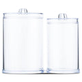 Eklips Dual Compartment Cotton Pad Holder