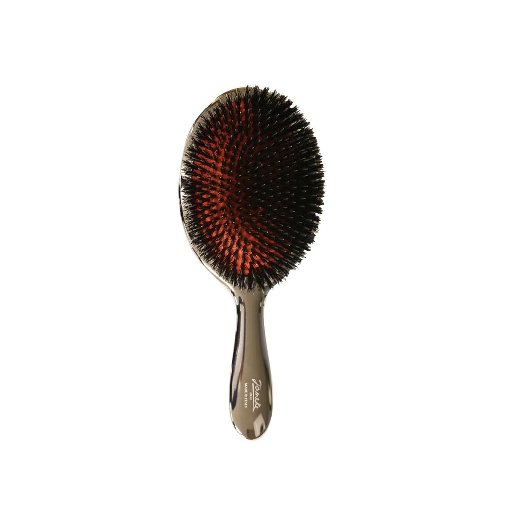 Janeke Chrom Air Cushion Hair Brush with Bristles & Nylon