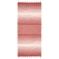 Eklips Red Turkish Towel: Lightweight Peshtemal for Beach, Bath & Travel - Vibrant, Absorbent & Compact