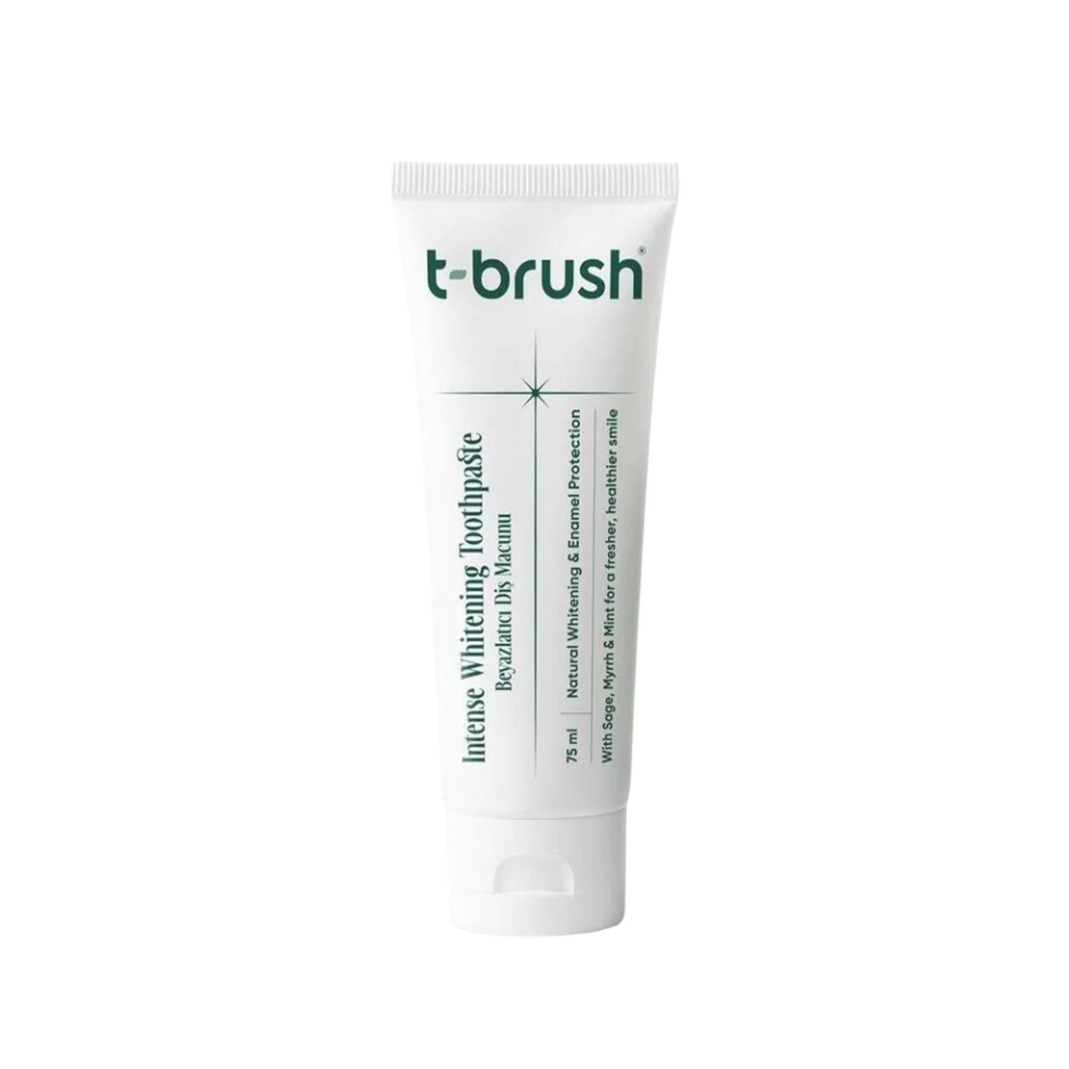 T-Brush Whitening Toothpaste for Brighter Smiles 75 ml